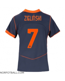 Billige Fotballdrakt Inter Milan Piotr Zielinski #7 Replika Tredjedrakt Dame 2025-26 Kortermet